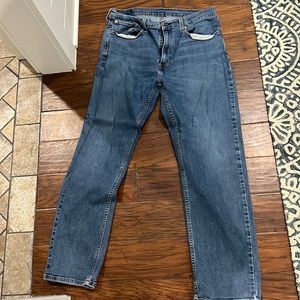 Men’s blue jeans